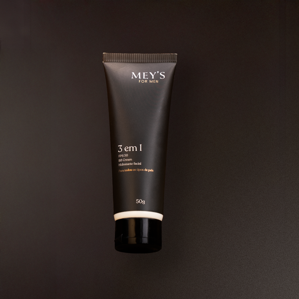 3 em 1 Meys | Hidratante, FPS 50 e Antioleosidade
