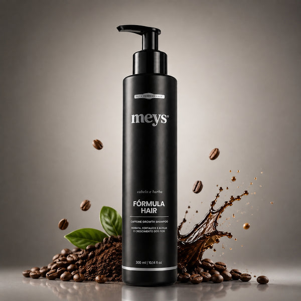 Shampoo Fórmula Hair MEYS – Cafeína e Niacinamida | Antiqueda, Fortalecimento e Crescimento Capilar | 300ml