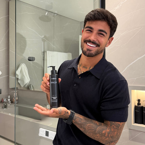 Shampoo Fórmula Hair MEYS – Cafeína e Niacinamida | Antiqueda, Fortalecimento e Crescimento Capilar | 300ml