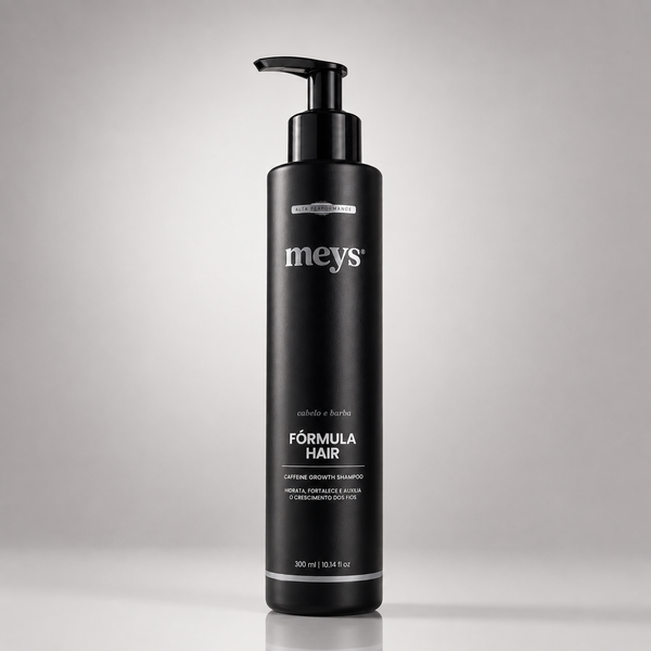 Shampoo Fórmula Hair MEYS – Cafeína e Niacinamida | Antiqueda, Fortalecimento e Crescimento Capilar | 300ml