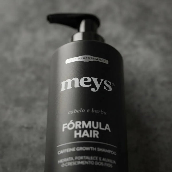 Shampoo Fórmula Hair MEYS – Cafeína e Niacinamida | Antiqueda, Fortalecimento e Crescimento Capilar | 300ml